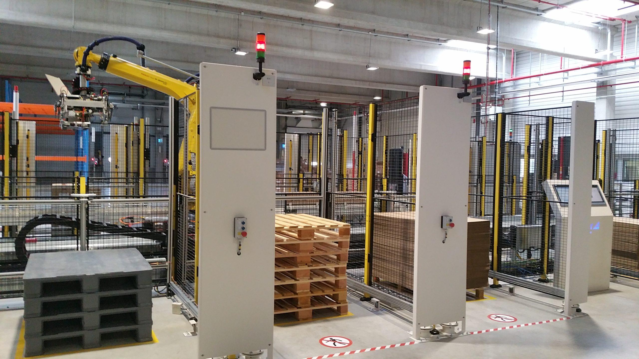 Palettisation industrielle