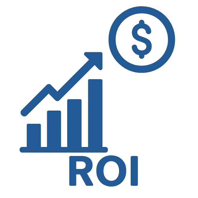 Logo ROI (return on investment)