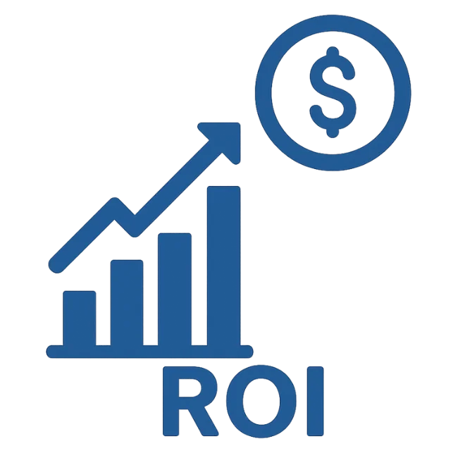 Logo ROI (return on investment)