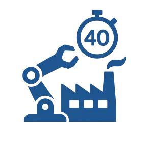 logo 40 ans expérience