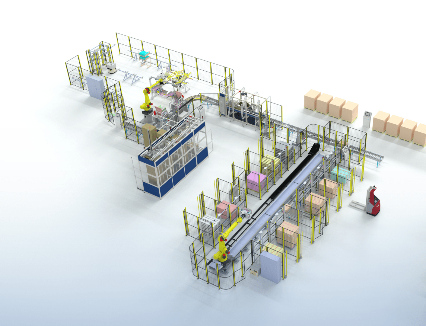 Visuel 3D Ilot robotisé