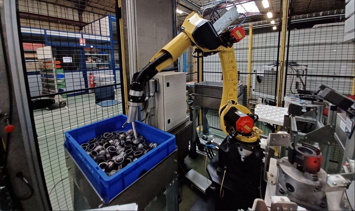 Dévracage de pièces industrielles