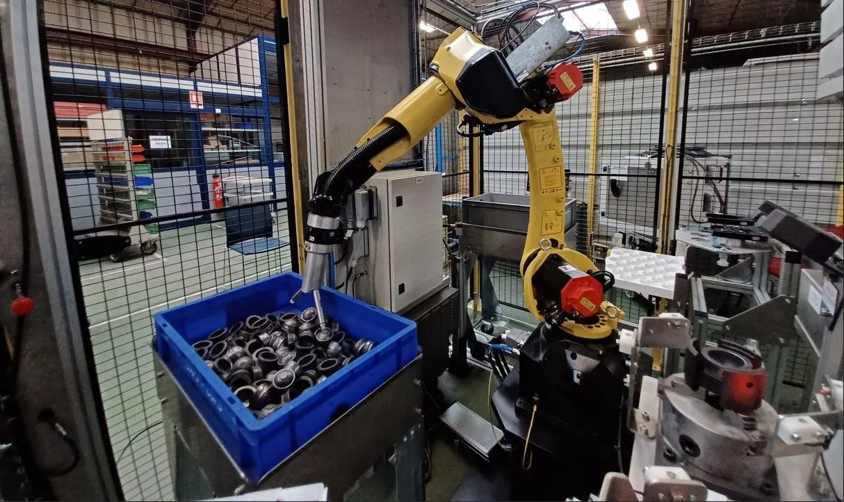 Dévracage de pièces industrielles
