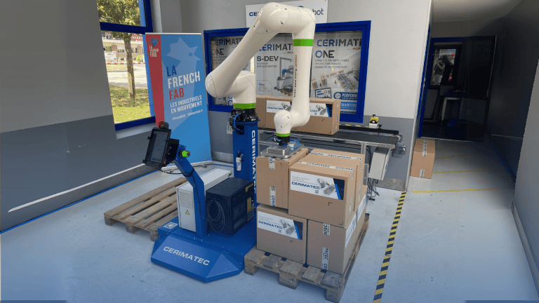 image solution de palettisation collaborative
